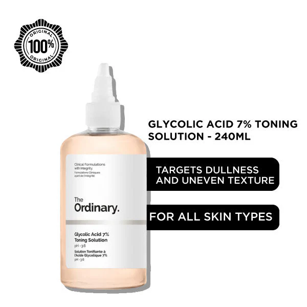 THE ORDINARY GLYCOLIC ACID 7% EXFOLIATING TONING SOLUTION